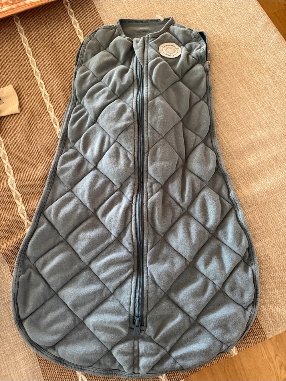 Dreamland Baby Ocean Blue weighted sleep swaddle 0-6 months